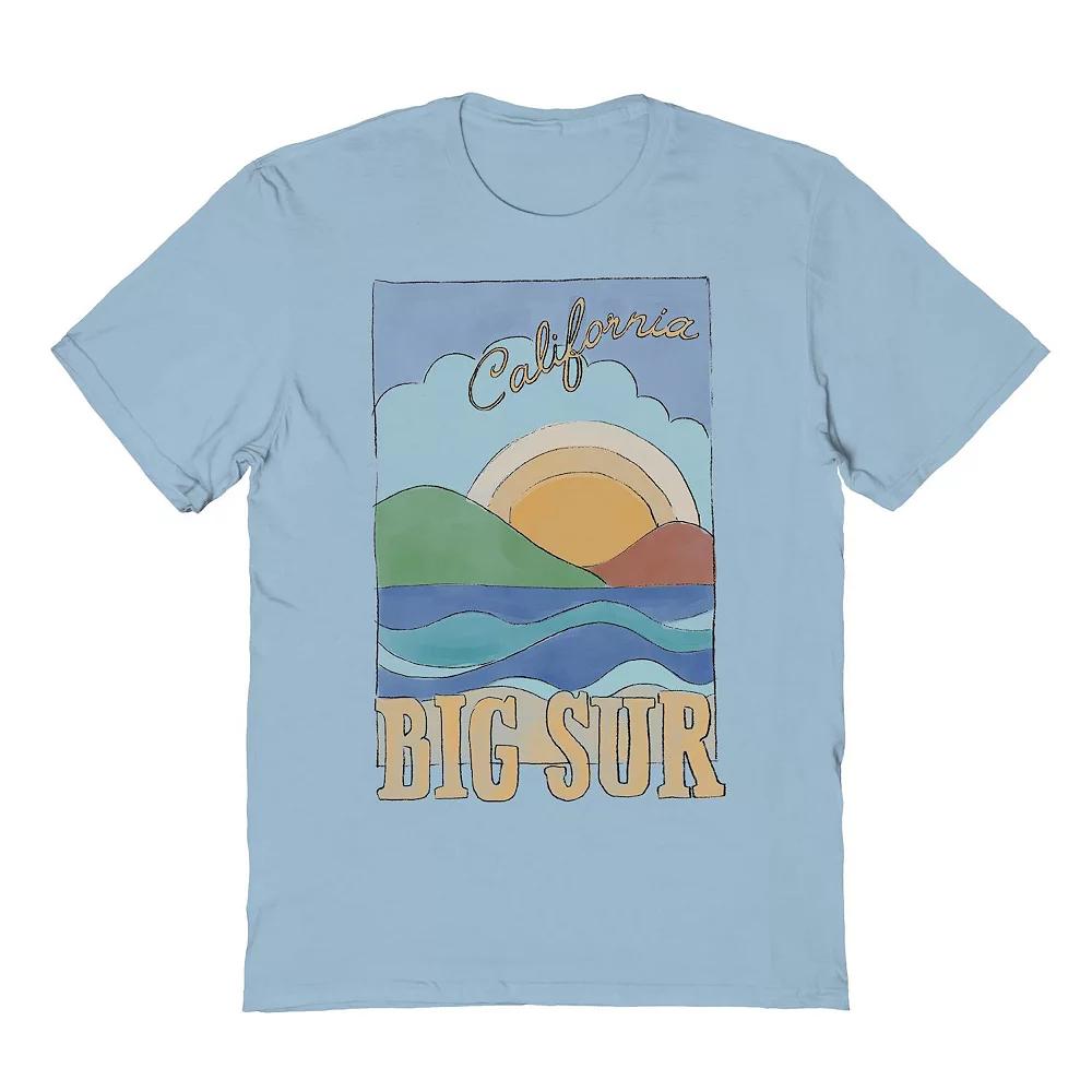 Mens COLAB89 by Threadless BIG SUR Graphic Tee Product Image