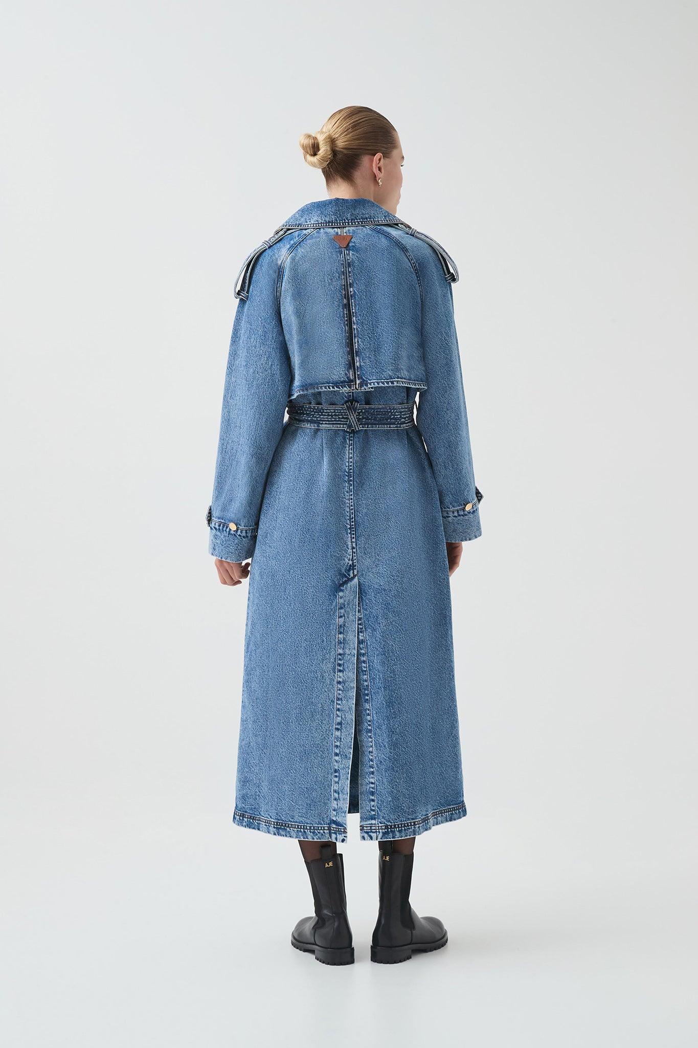 Blues Denim Trench Product Image