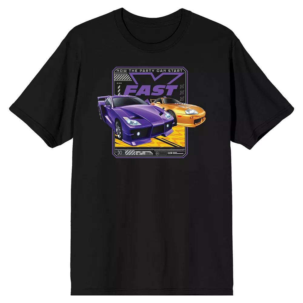 Men's Fast & Furious Now The Party Can Start Graphic Tee,  Product Image