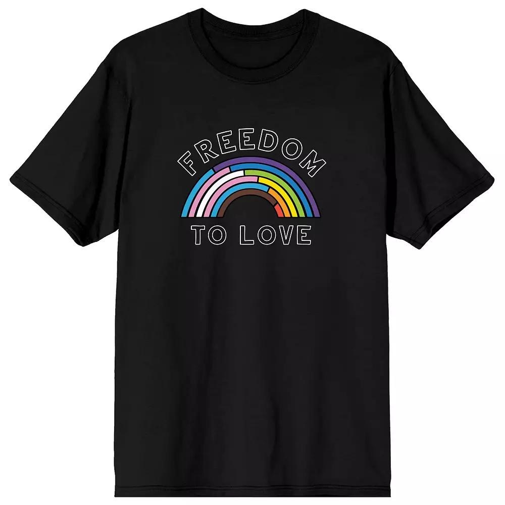 Men's Pride Freedom To Love Tee,  Product Image