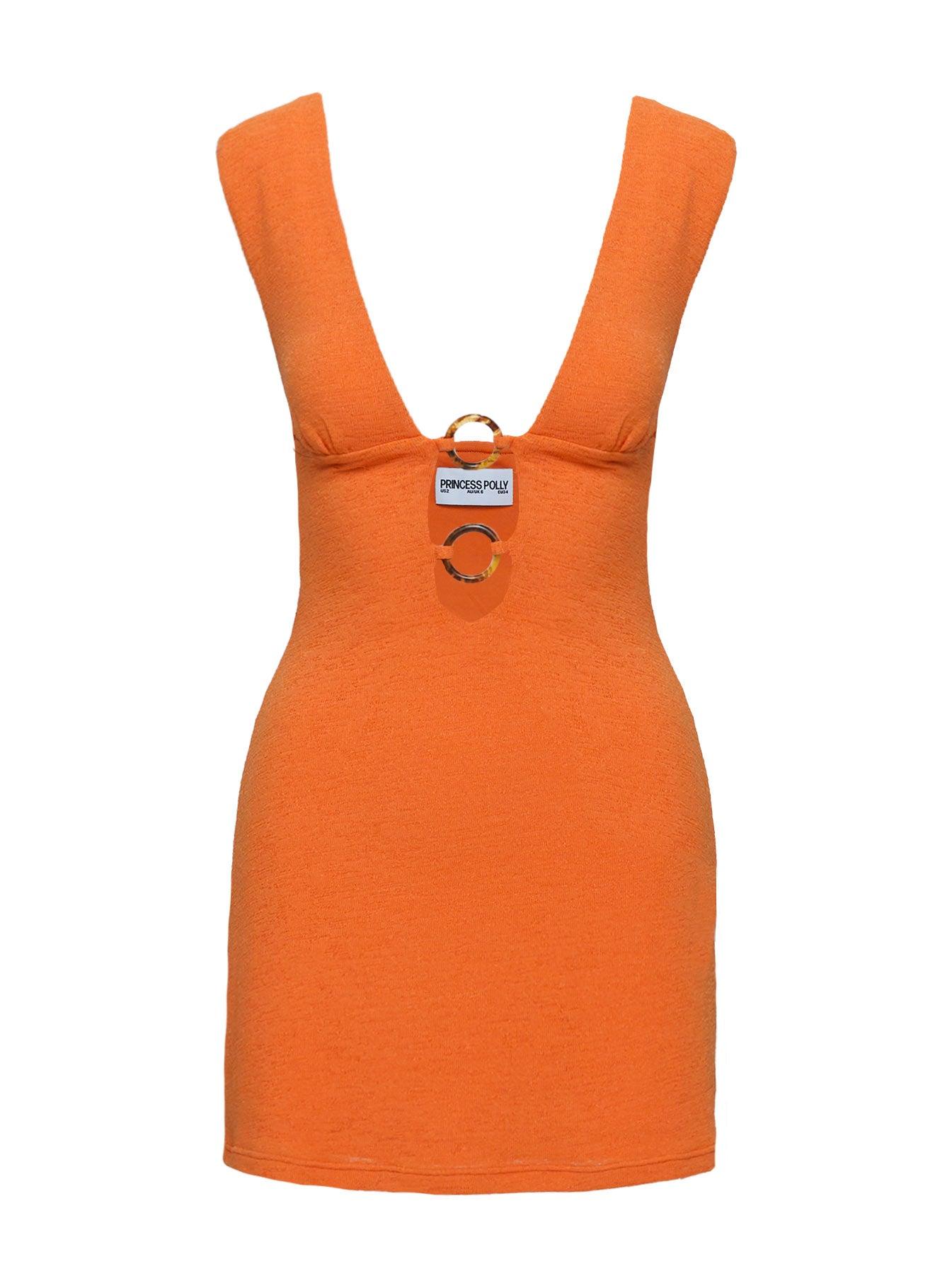 Steward Mini Dress Orange Product Image