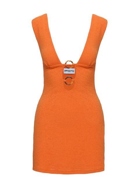 Steward Mini Dress Orange Product Image