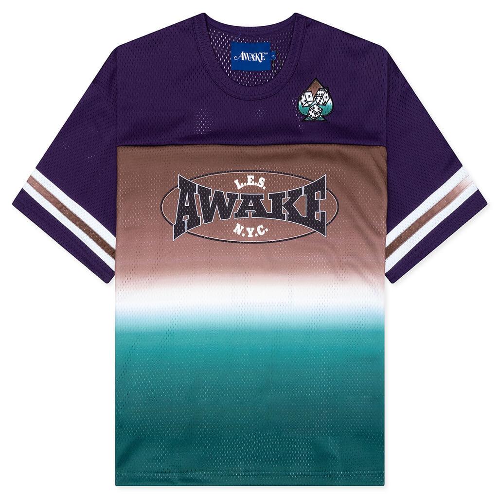 Mesh Football Jersey - Brown Multi Male Product Image