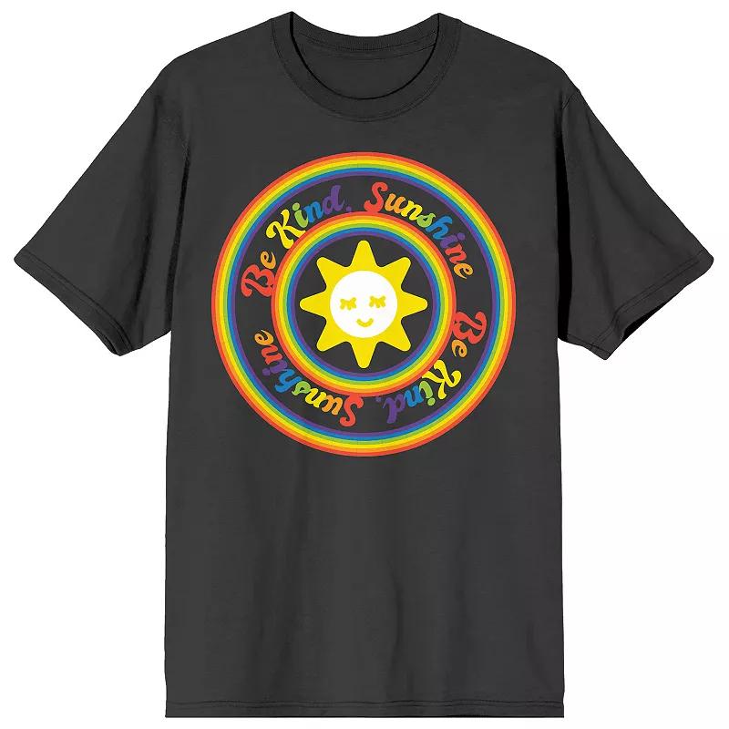 Men's Pride Be Kind Sunshine Tee,  Product Image
