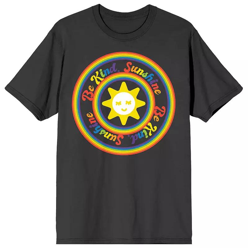 Men's Pride Be Kind Sunshine Tee,  Product Image