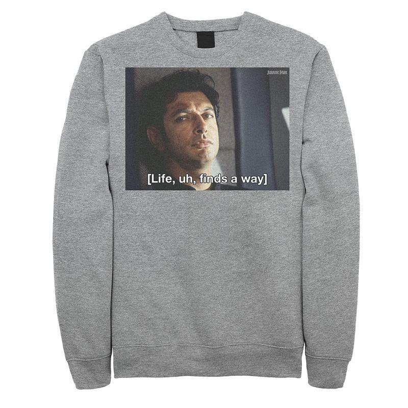 Men's Jurassic Park Life Finds A Way Goldblum Jeff Stare Sweatshirt,  Product Image