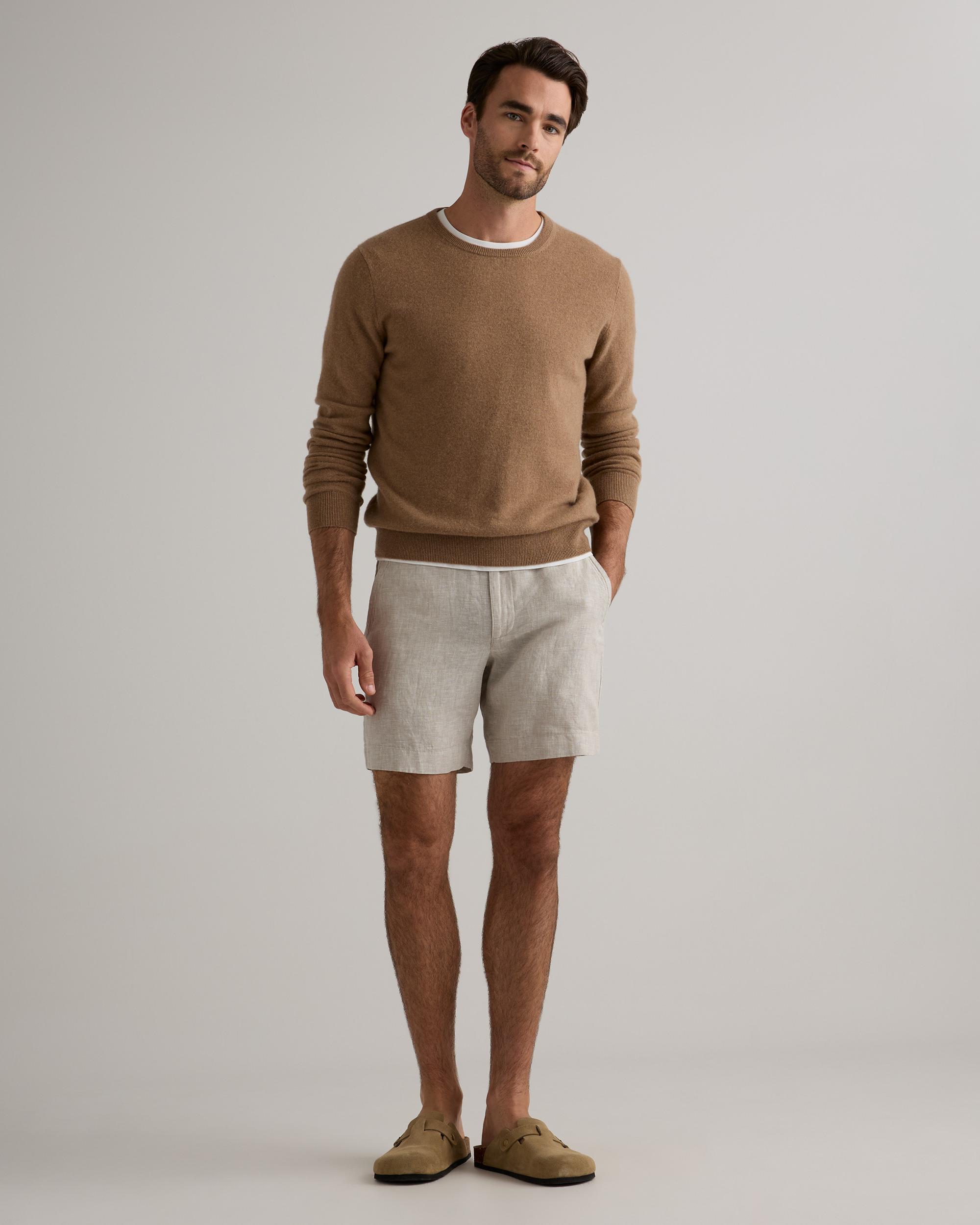 Quince | Men's 100% European Linen Trouser Shorts 7" Size XL Product Image