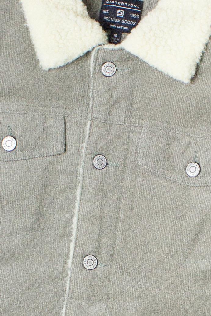 Corduroy Sherpa Lined Trucker Jacket Product Image