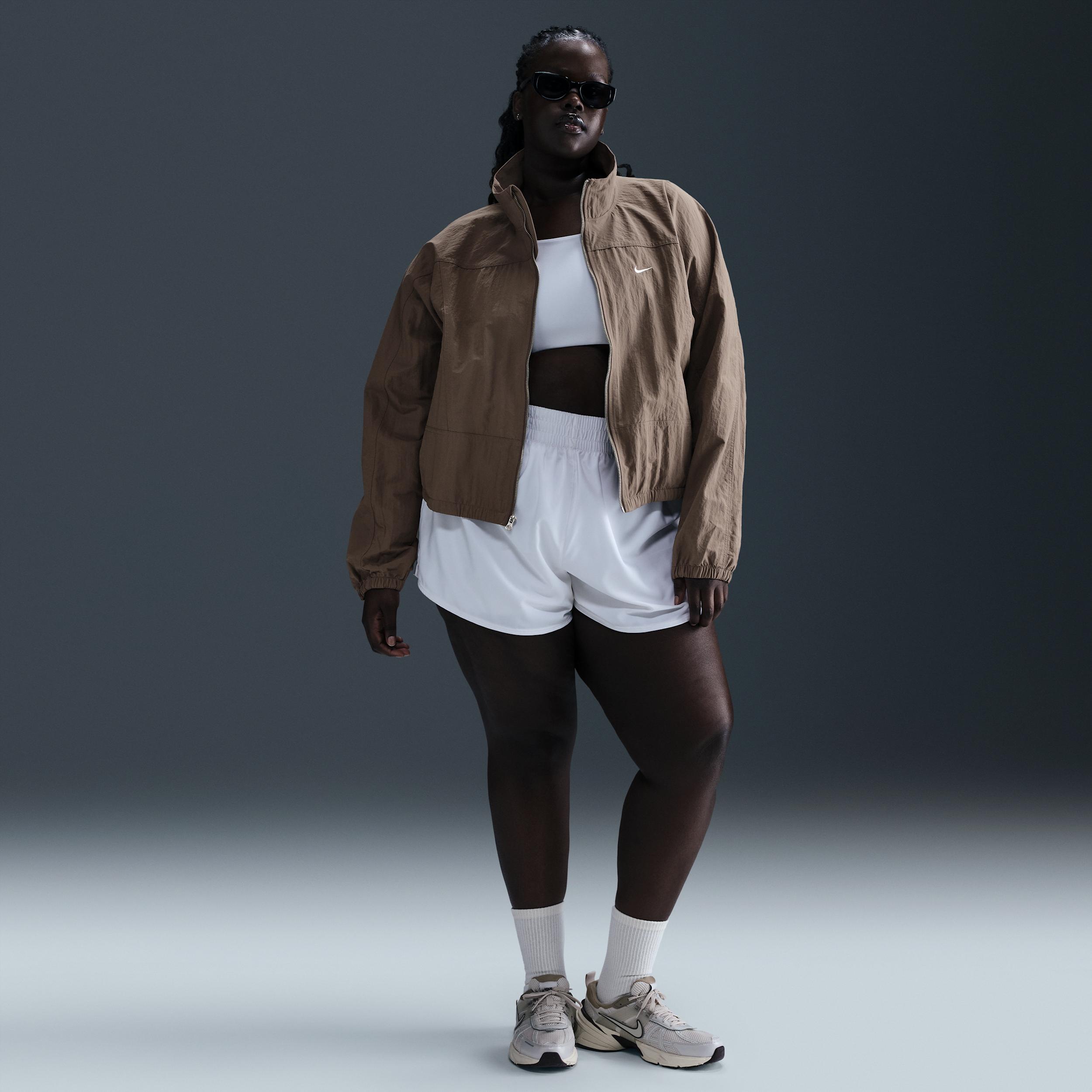 Womens Nike Sportswear Everything Wovens Oversized Repel UV Protection Jacket | HJ0999-010 Product Image