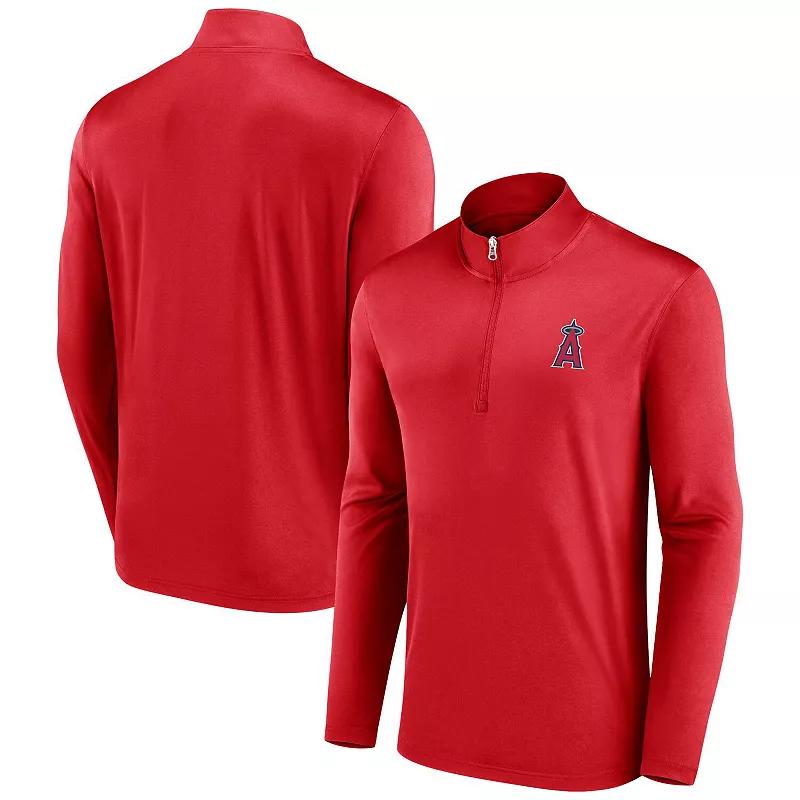 Men's Fanatics Branded Cardinal Arizona Cardinals Underdog Quarter-Zip Jacket, Size: 3XL, Red Product Image