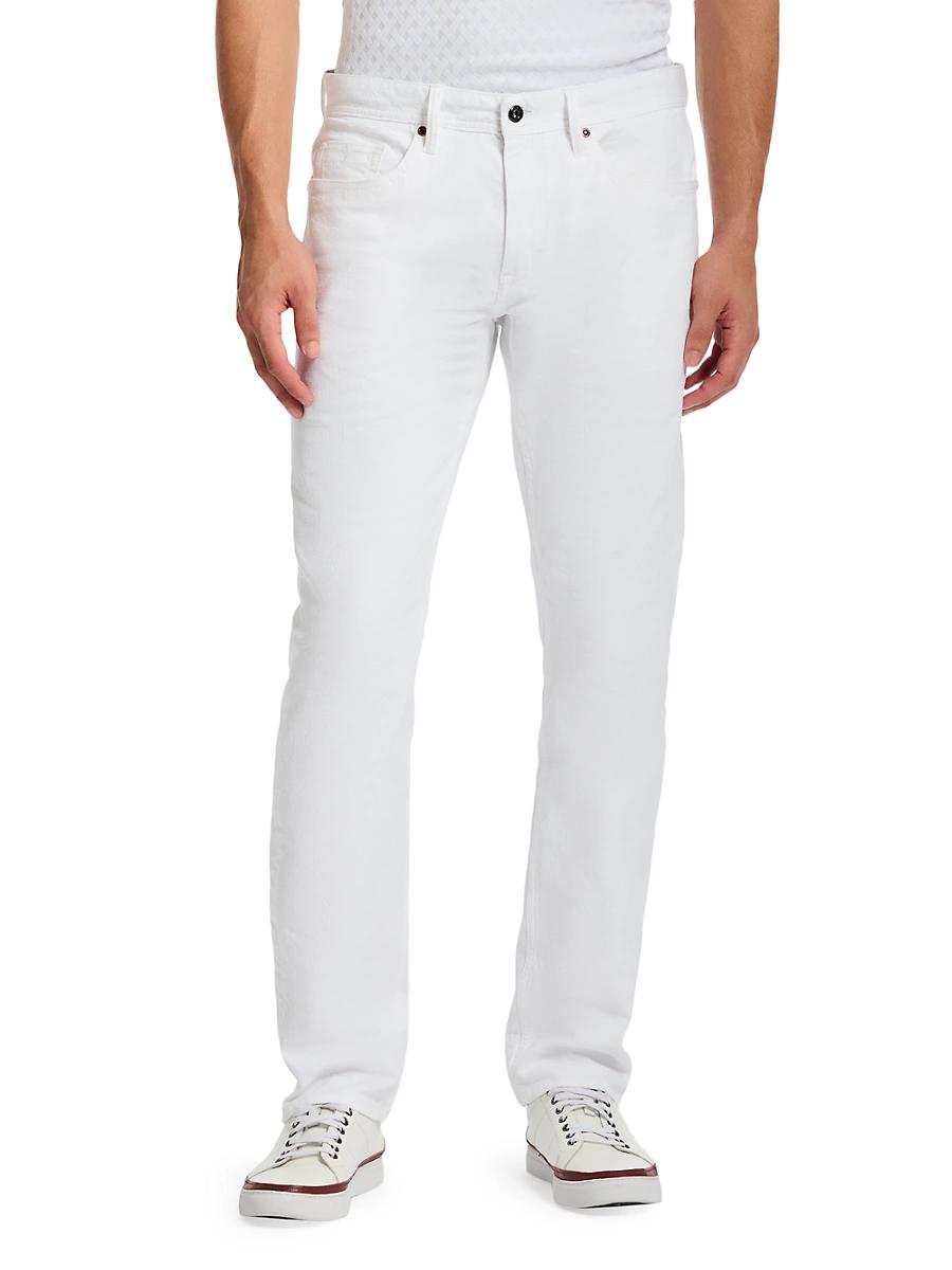 Mens Wells Stretch Straight-Leg Jeans Product Image