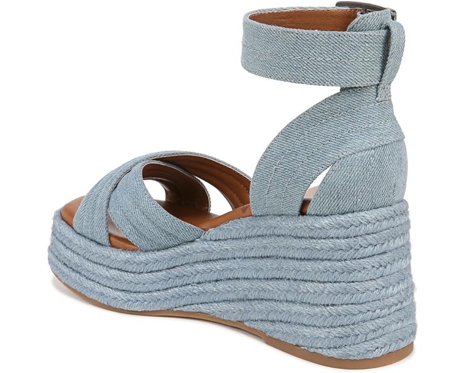 Clemens Raffia Espadrille Wedge Heel Sandals Product Image