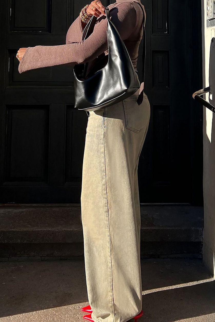 Loose Low Waist Long Jeans Product Image