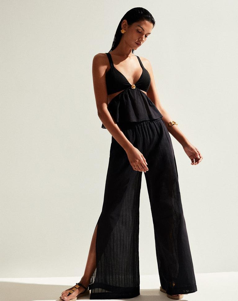 Alice Halter Top - Black Product Image