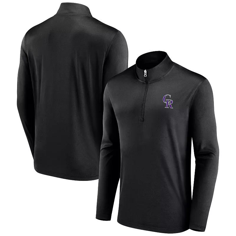 Men's Fanatics Branded Black Chicago White Sox Underdog Mindset Quarter-Zip Jacket,  Product Image