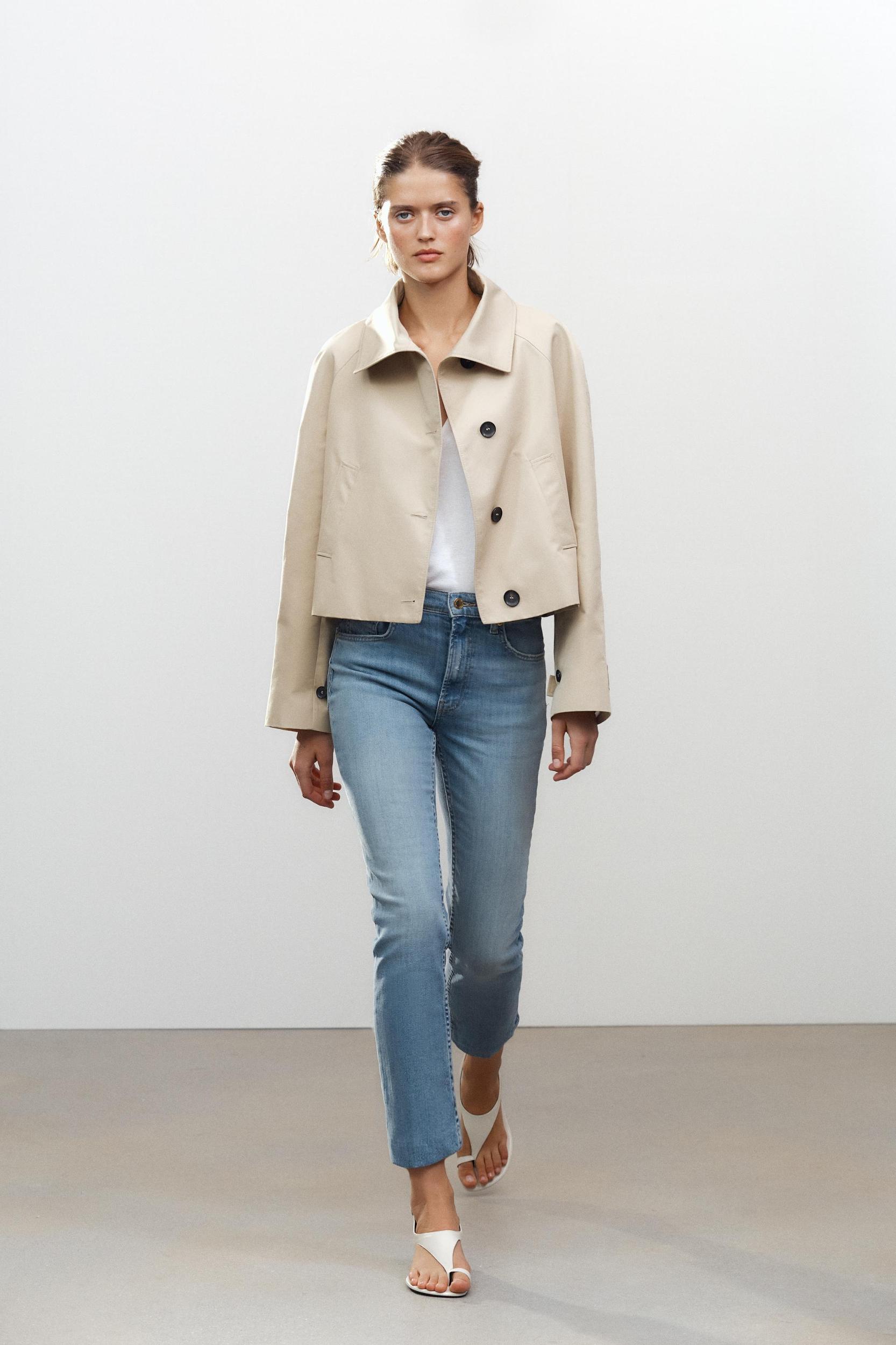 SHORT TRENCH COAT ZW COLLECTION Product Image