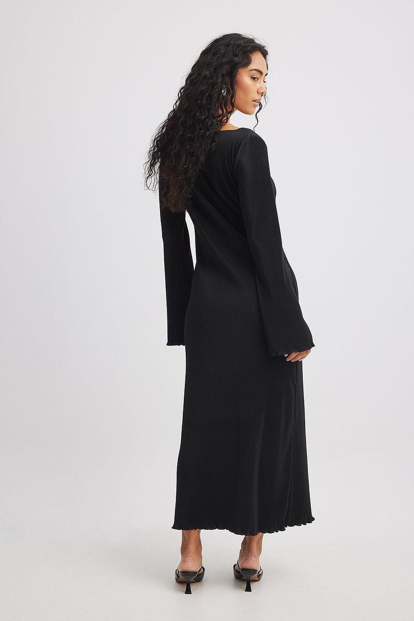 Pleated Midi Dress Product Image