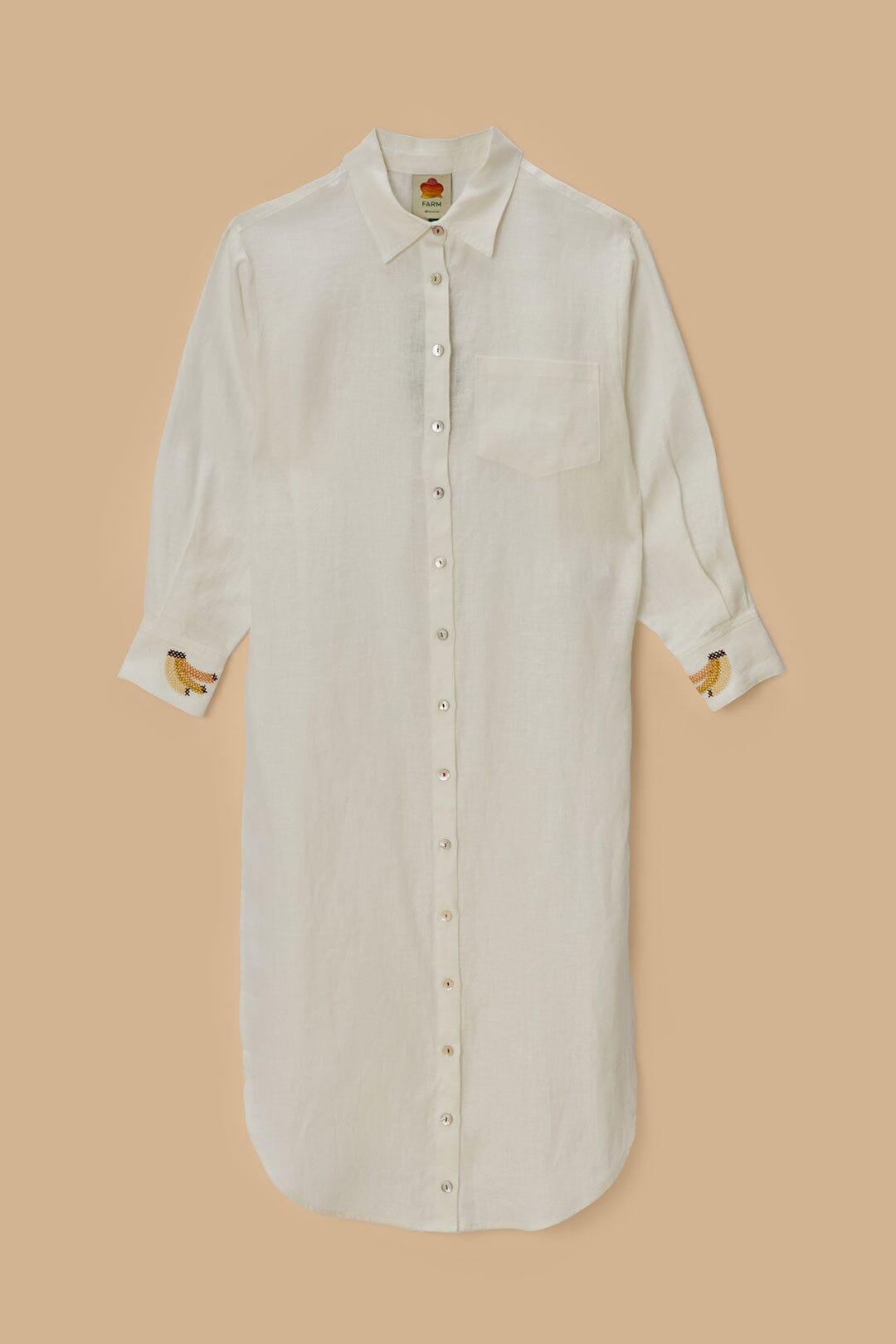 Off-White Euroflax™ Premium Linen Blouse Product Image