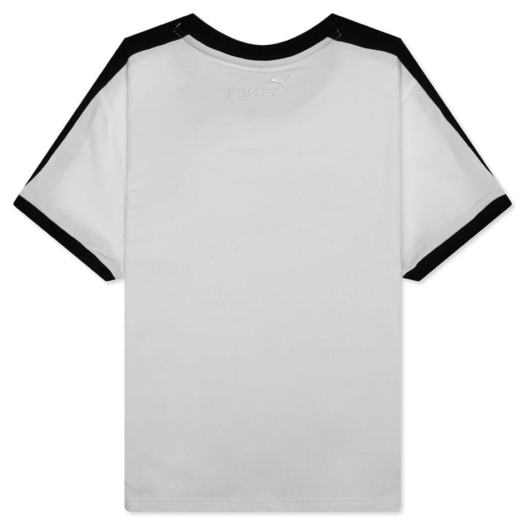 Puma x Fenty T7 Women's Slim Tee - White Female Product Image