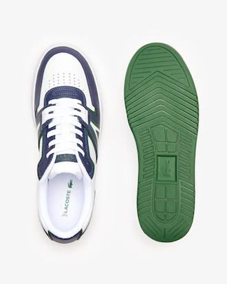 Men's L001 Contrasted Leather Sneakers Product Image