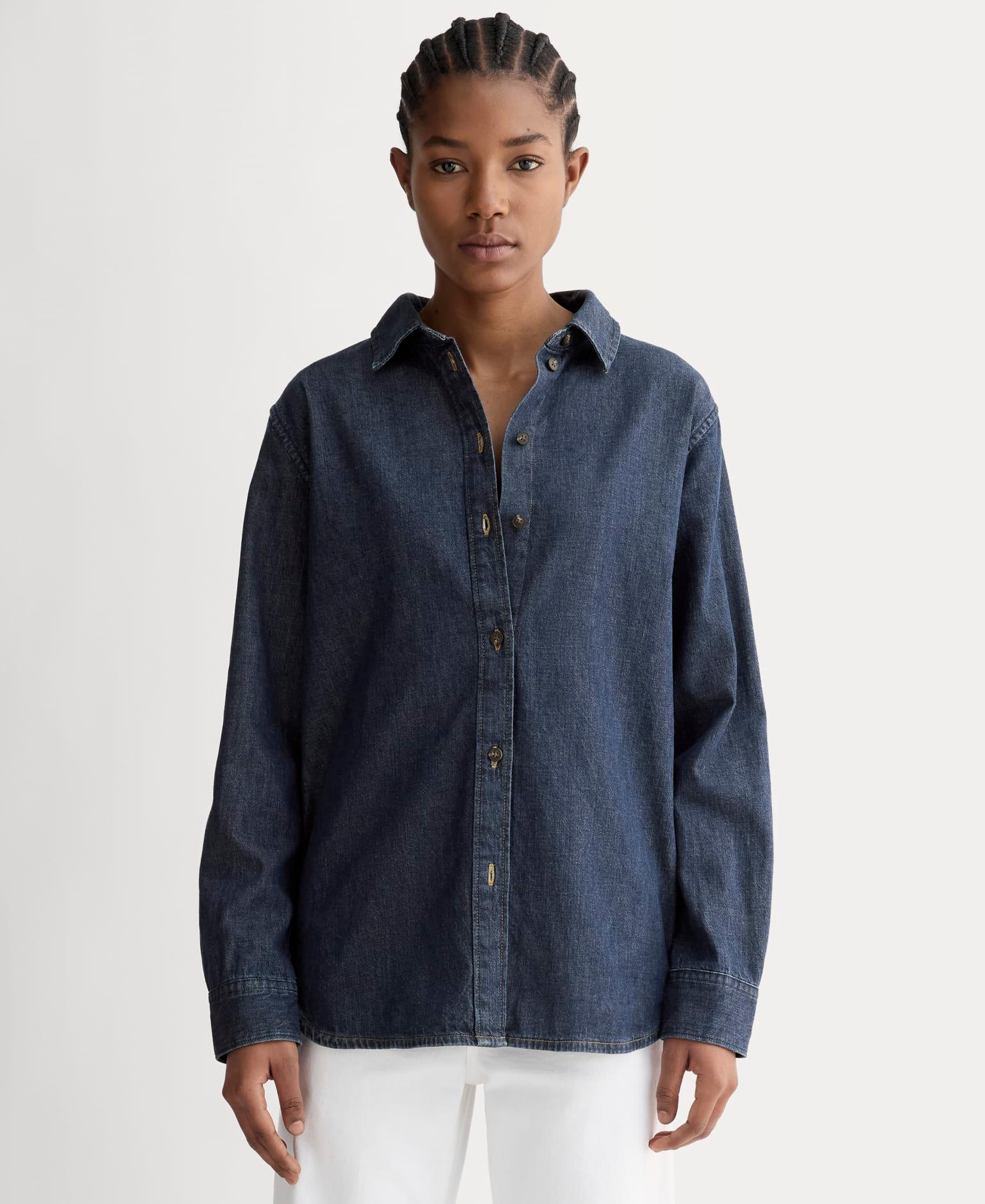 Womens Must-Have Shirt in Denim by Everlane Product Image