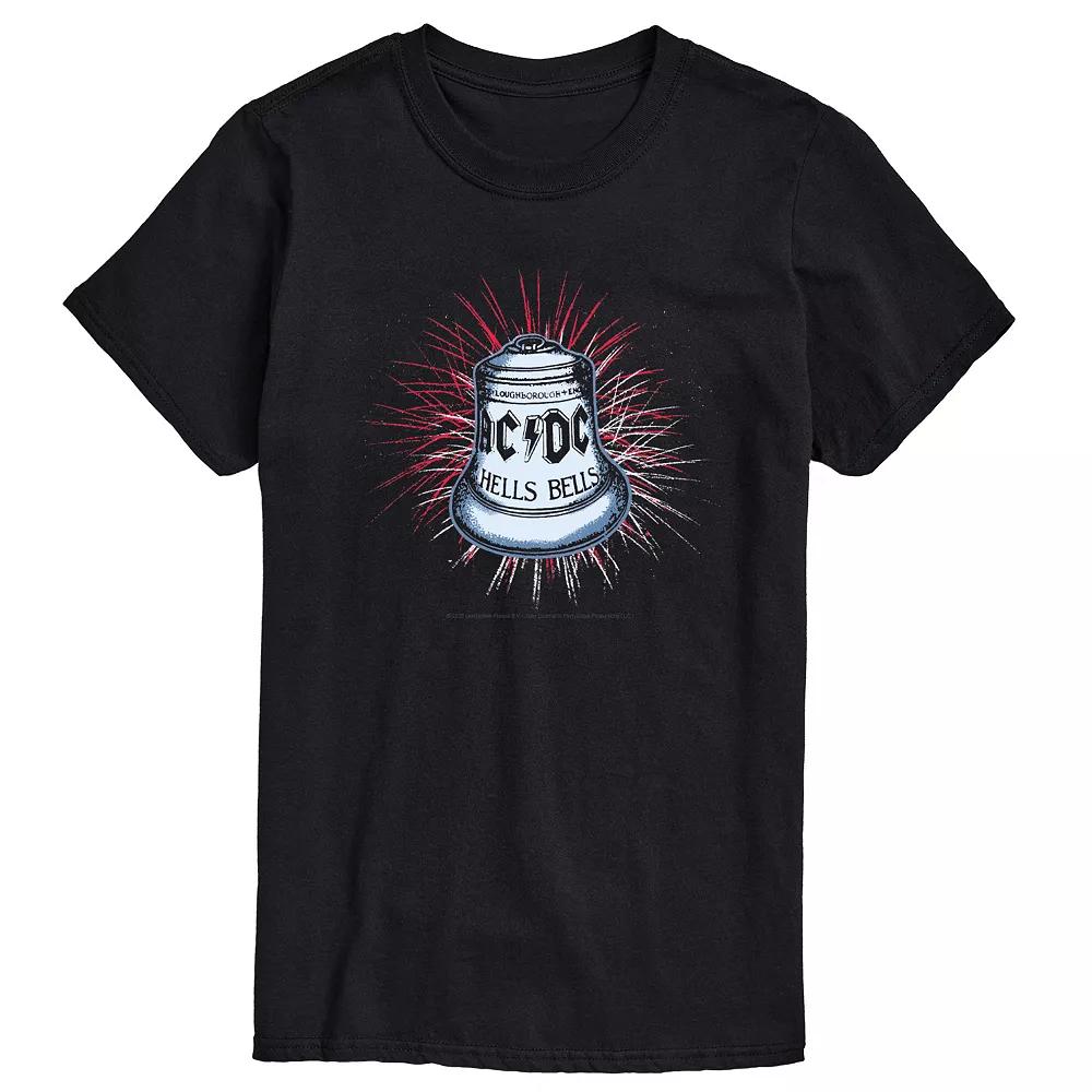 Men's ACDC Hells Bells Fireworks Graphic Tee,  Product Image