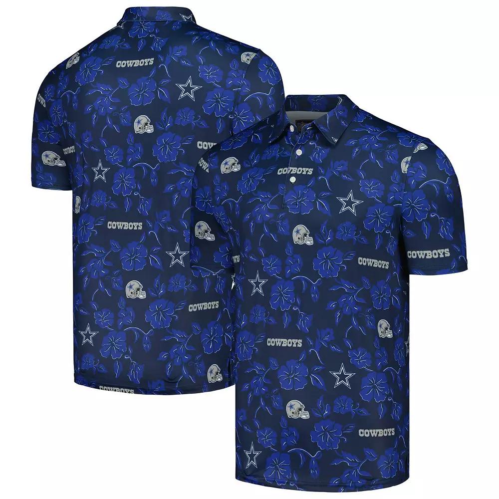 Men's Reyn Spooner Navy Dallas Cowboys Pua Performance Polo,  Product Image