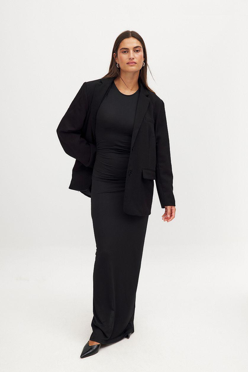 Jersey Sleeveless Maxi Dress Product Image