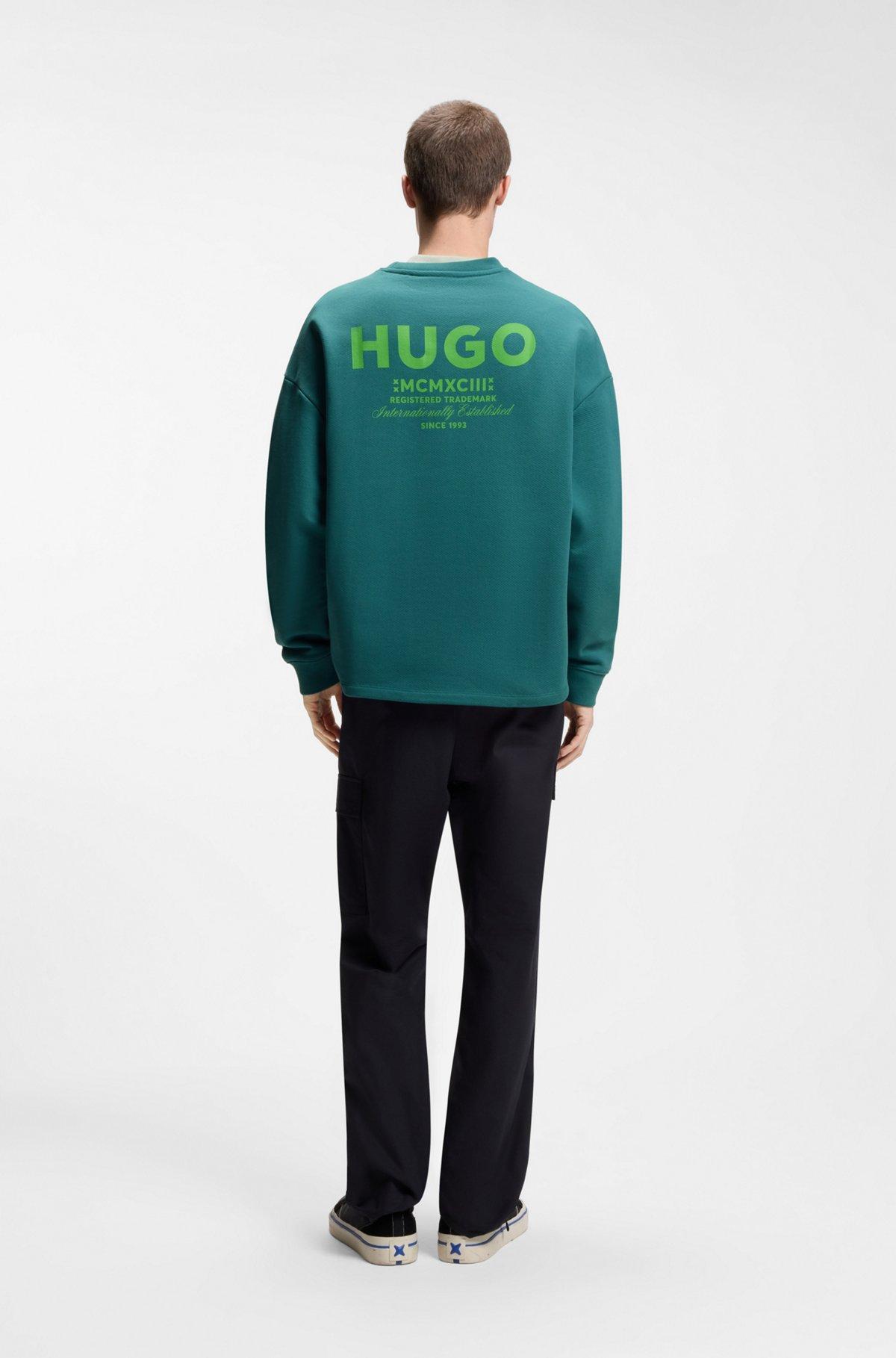 Logo-print sweatshirt in cotton terry Product Image