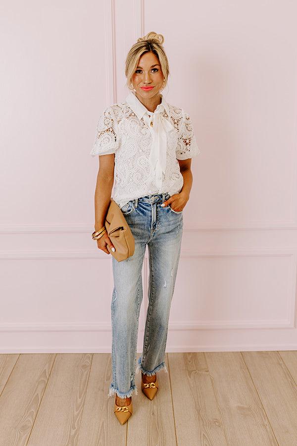 The Palmer Crochet Top Product Image