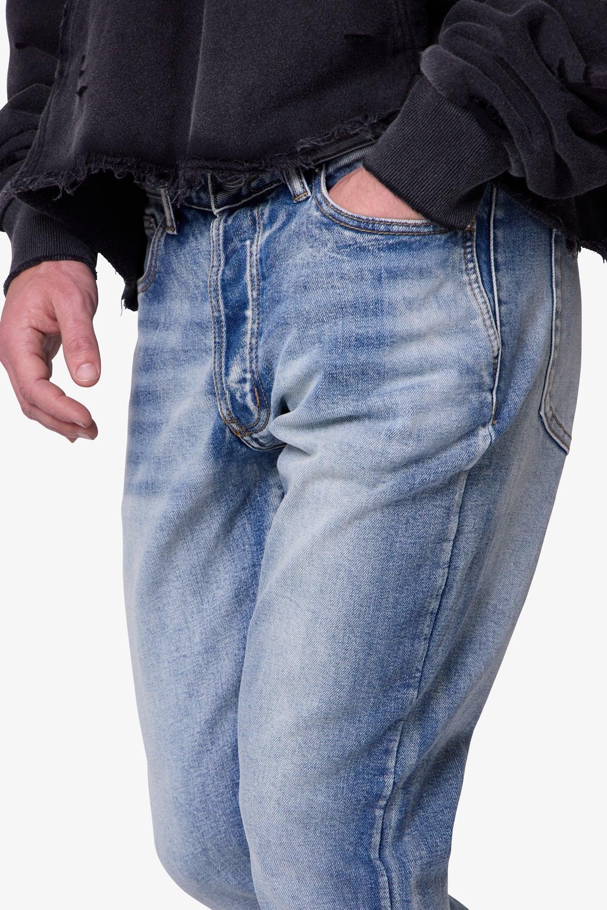 X514 Skinny Stacked Denim - Medium Blue Product Image