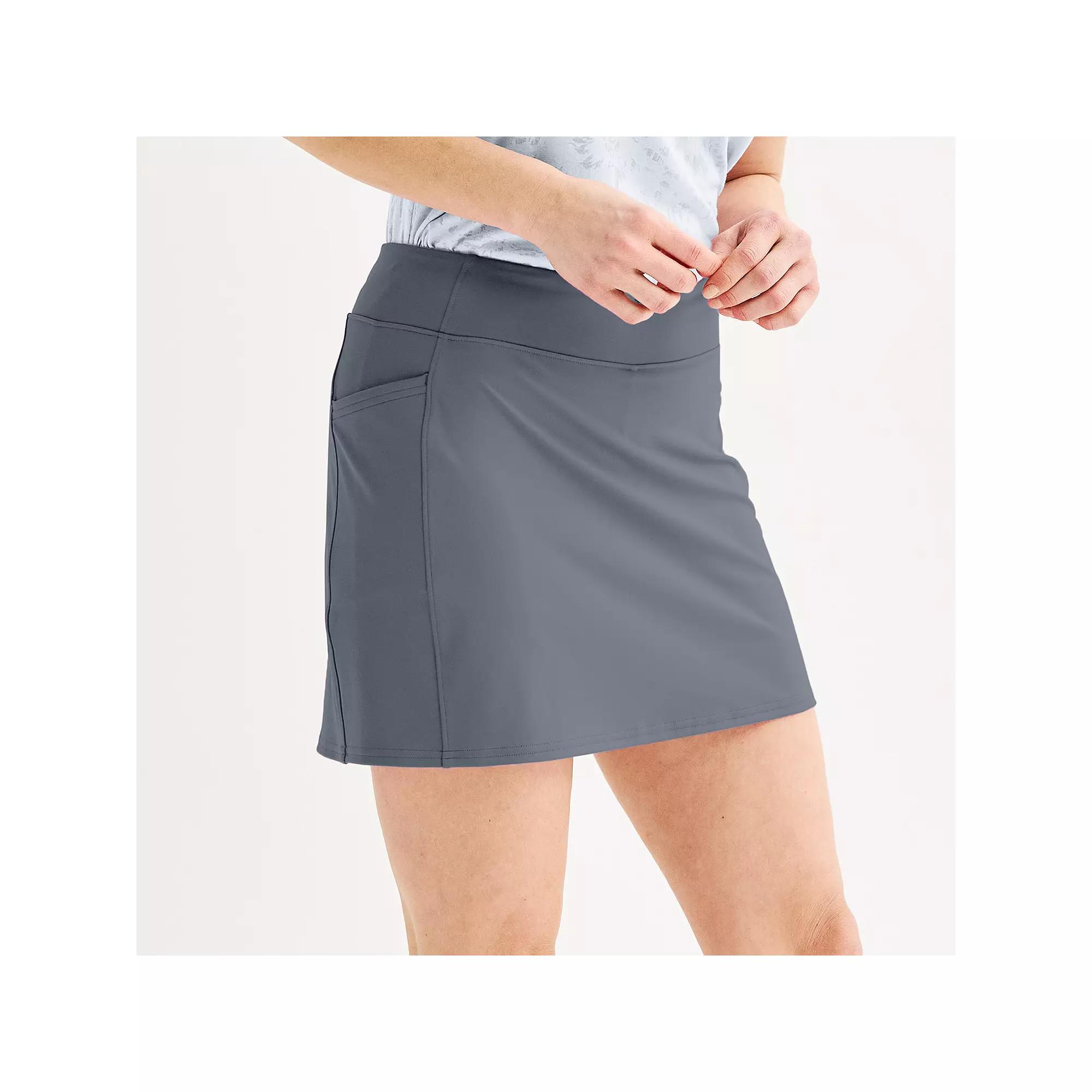 Women's Tek Gear® Ultrastretch Skort, Size: Small, Heritage Gray Product Image