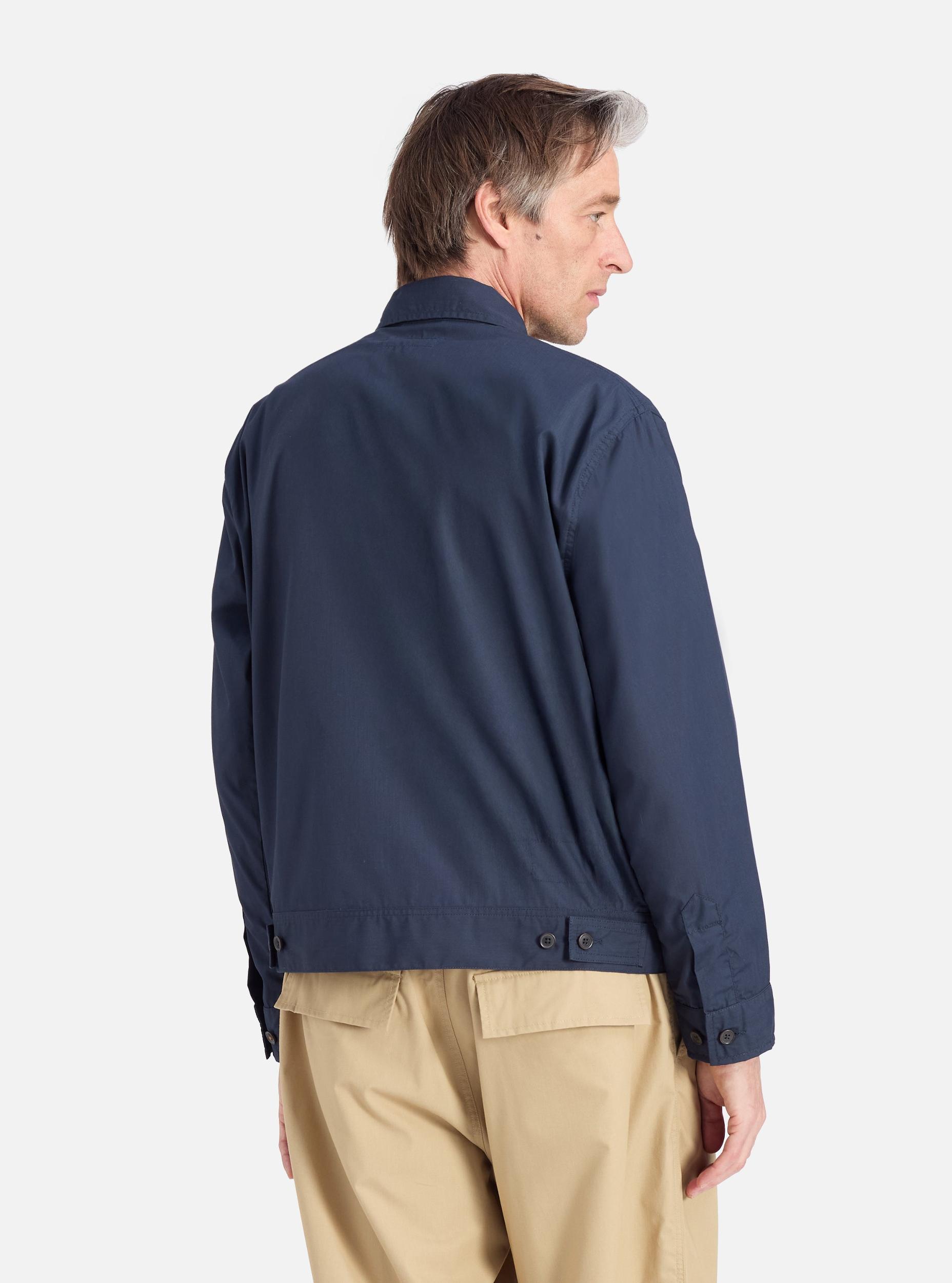 Navy Recycled Polytech Rose Bowl Jacket Product Image