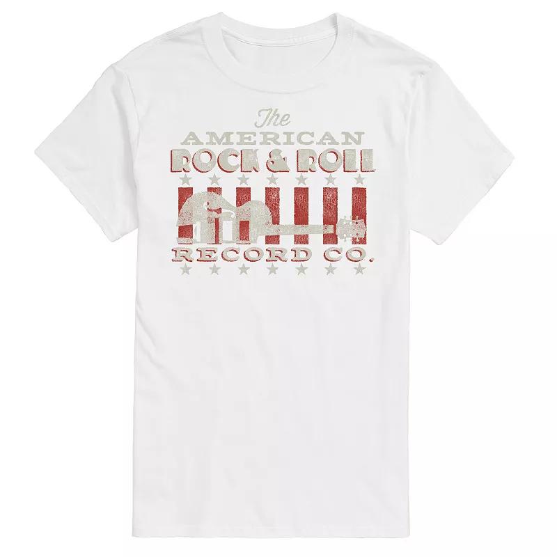 Big & Tall American Rock Tee, Men's,  Product Image