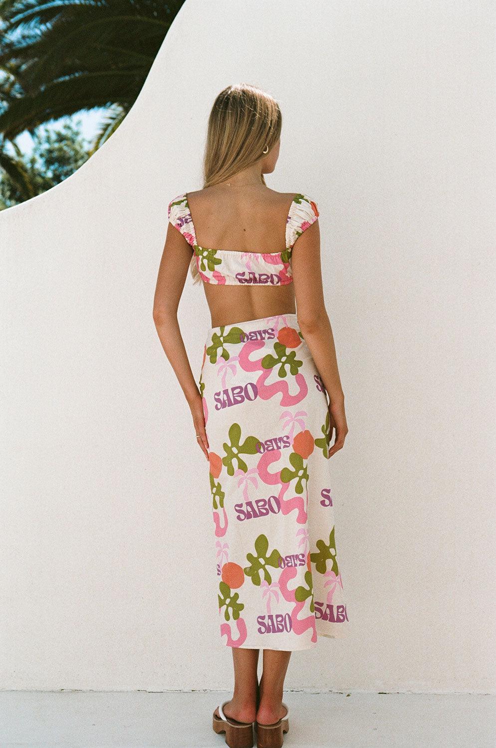 Tacita Dress - Tropical Product Image