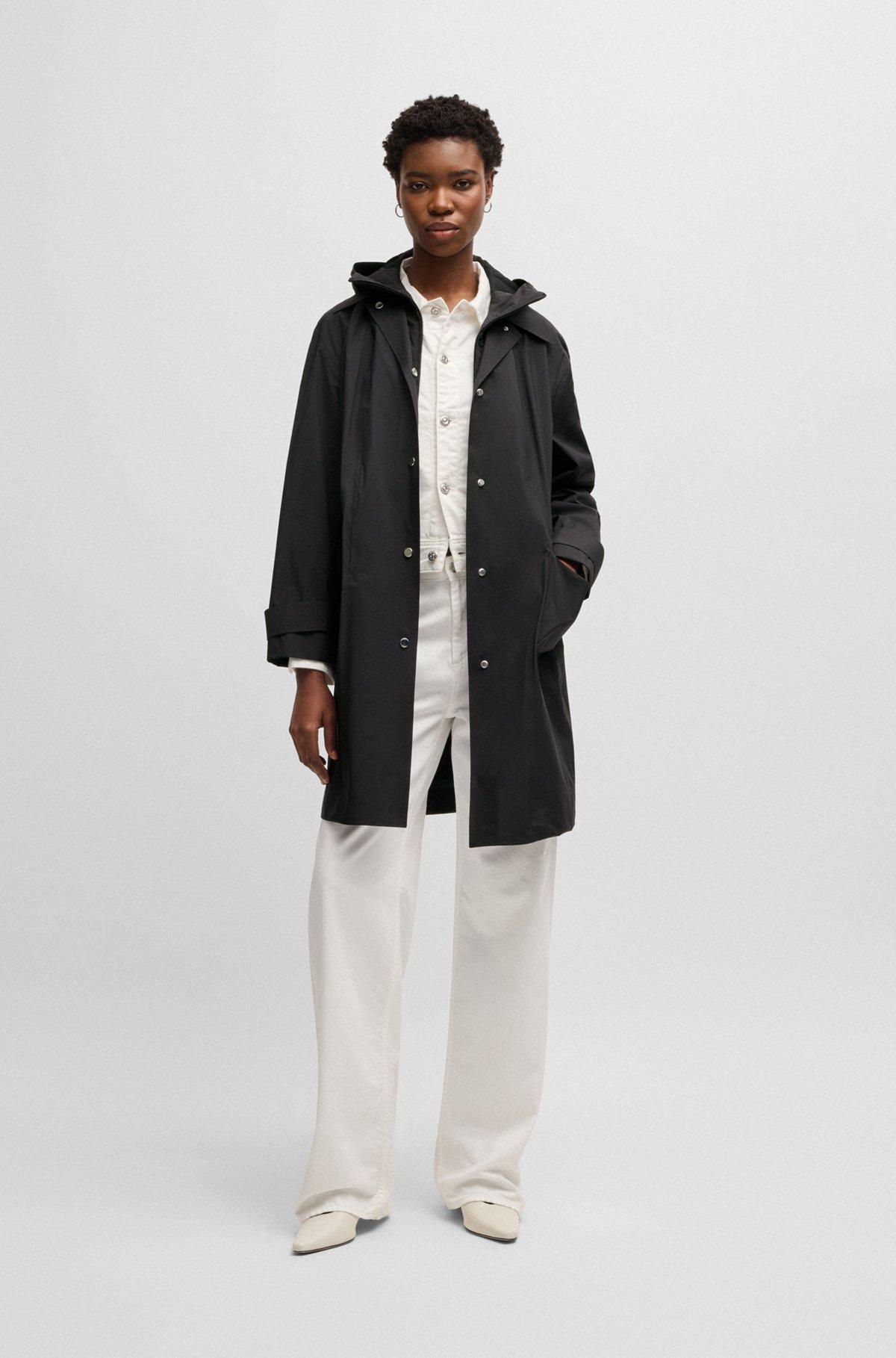 Water-repellent jacket with detachable fleece inner Product Image