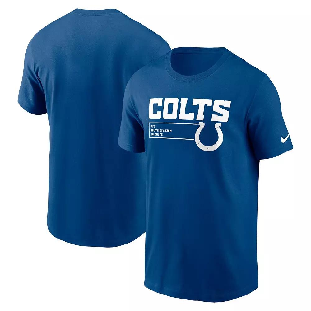 Men's Nike Royal Indianapolis Colts Division Essential T-Shirt,  Product Image