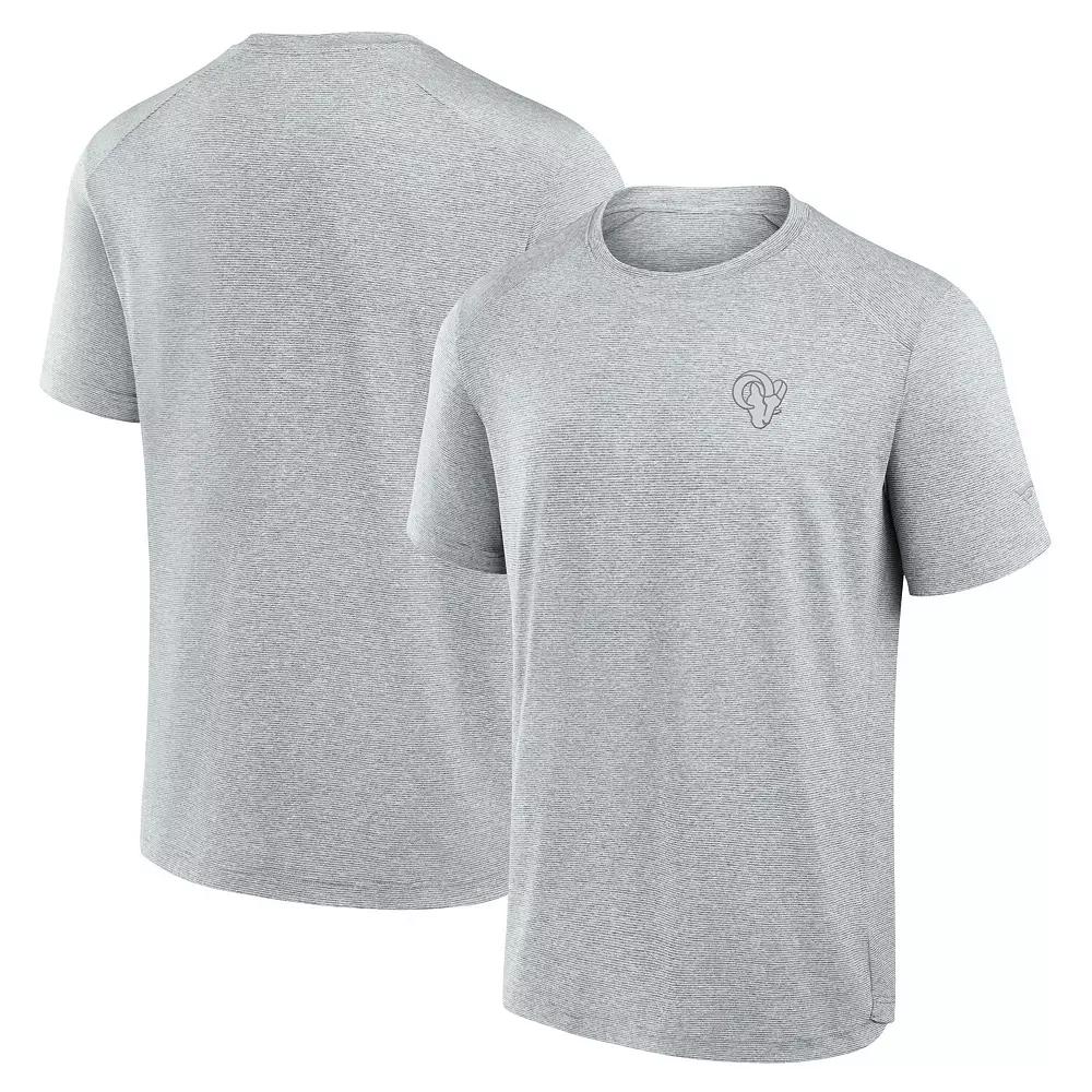 Men's Fanatics Gray Los Angeles Rams Front Office Tech T-Shirt,  Product Image