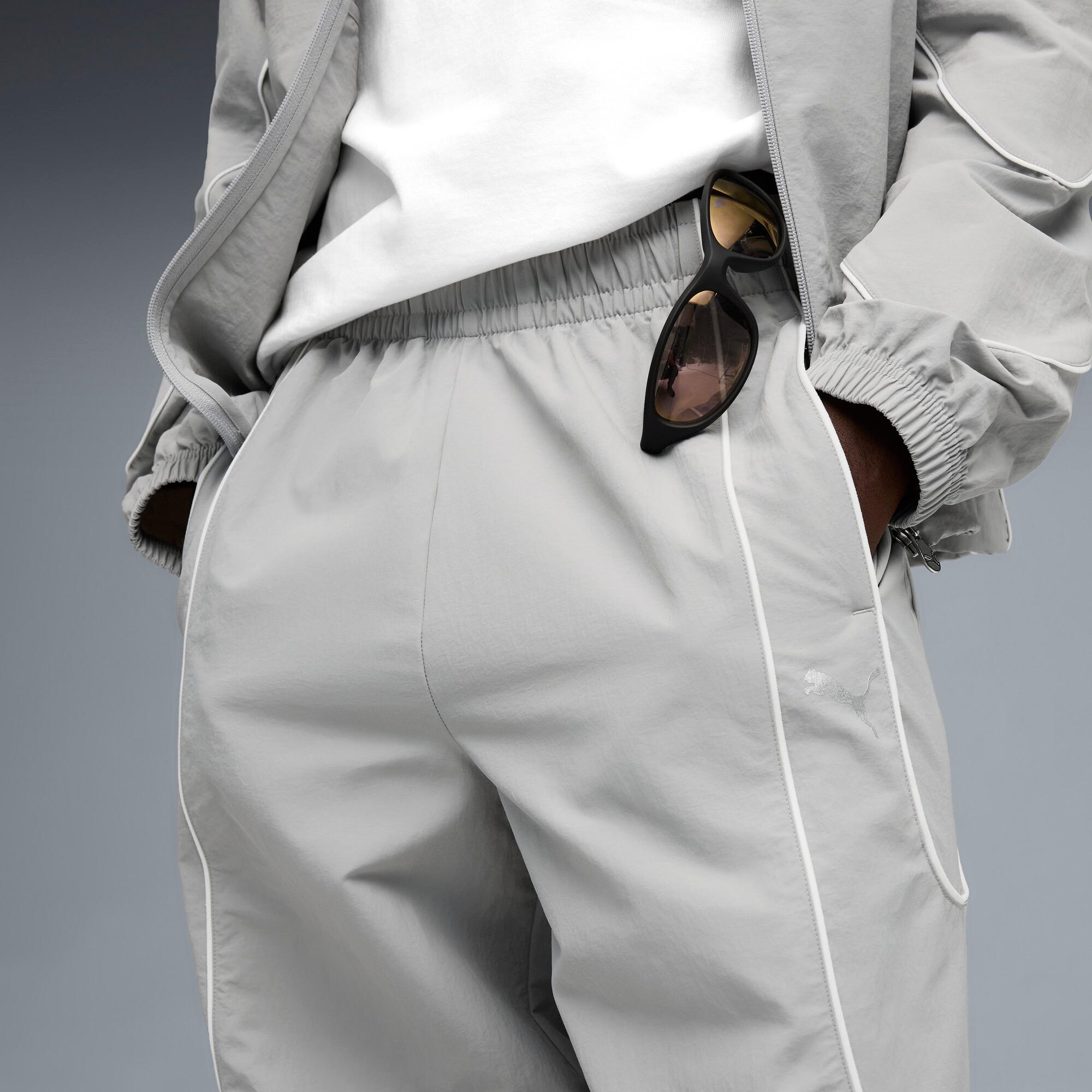 PUMATECH-X Men's Relaxed Track Pants in Grey Product Image