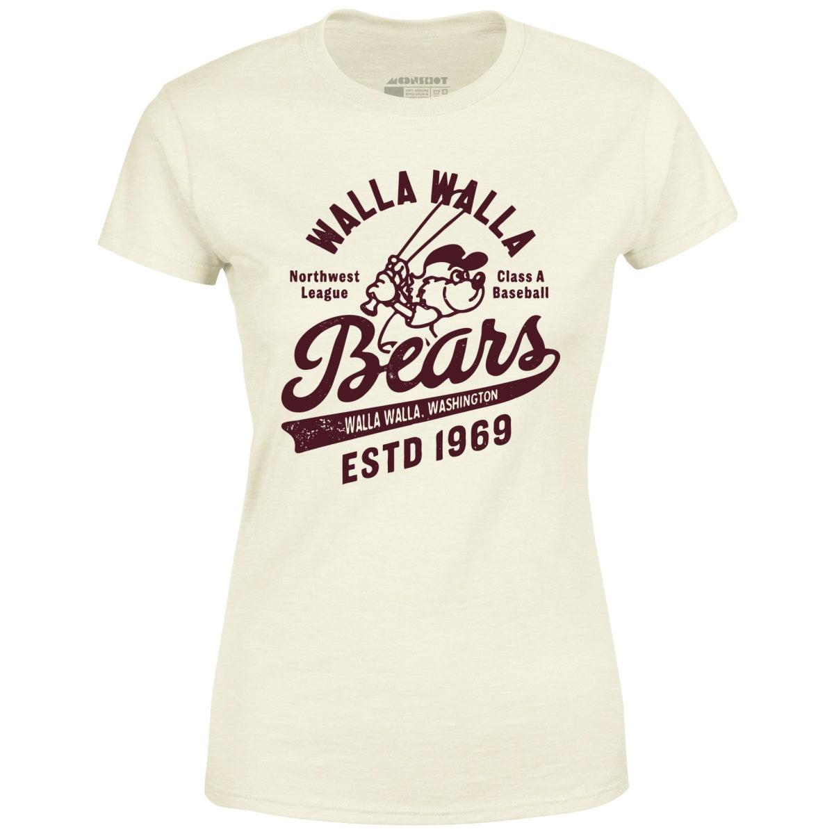 Walla Walla Bears - Washington - Vintage Defunct Baseball Teams - Women's T-Shirt Female Product Image