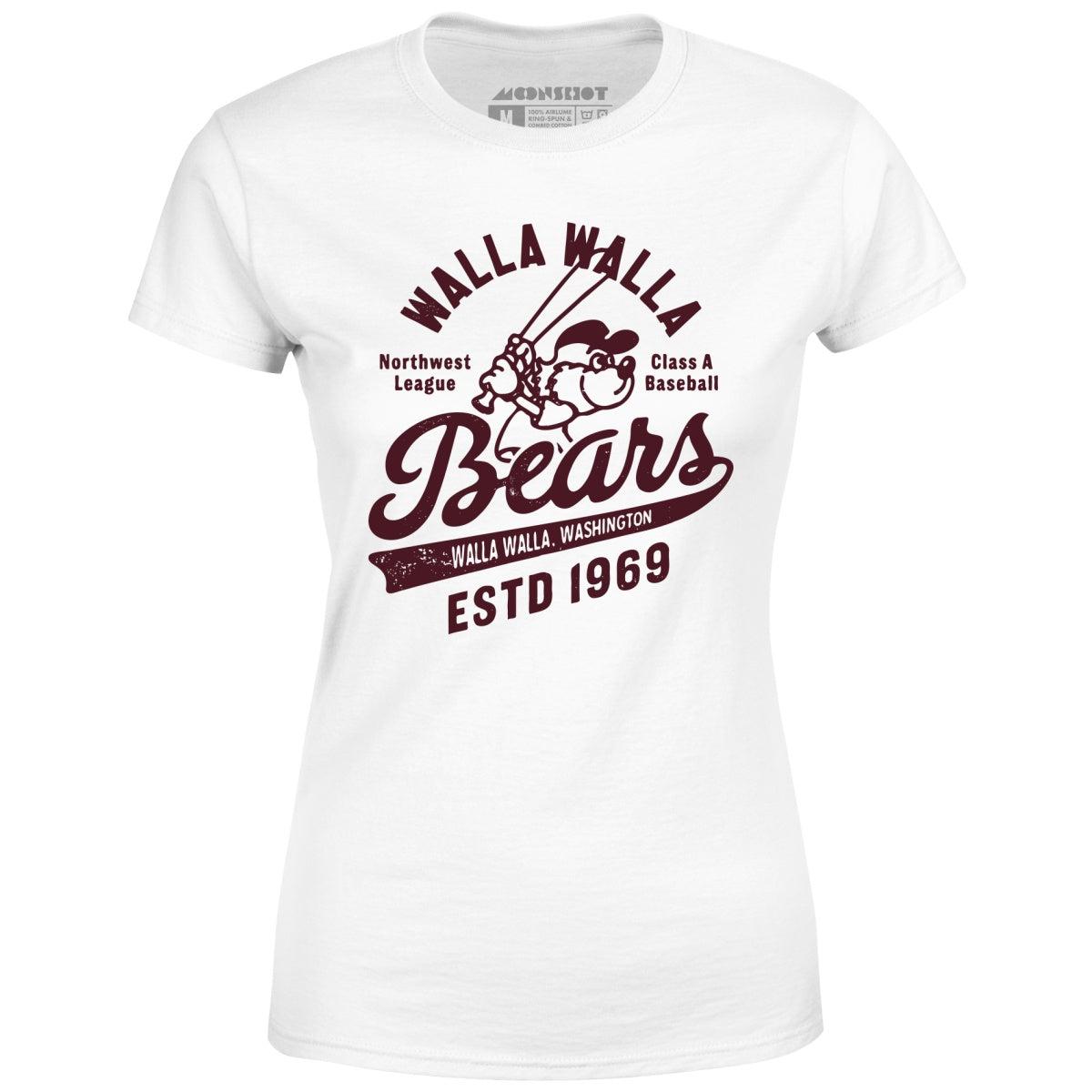 Walla Walla Bears - Washington - Vintage Defunct Baseball Teams - Women's T-Shirt Female Product Image