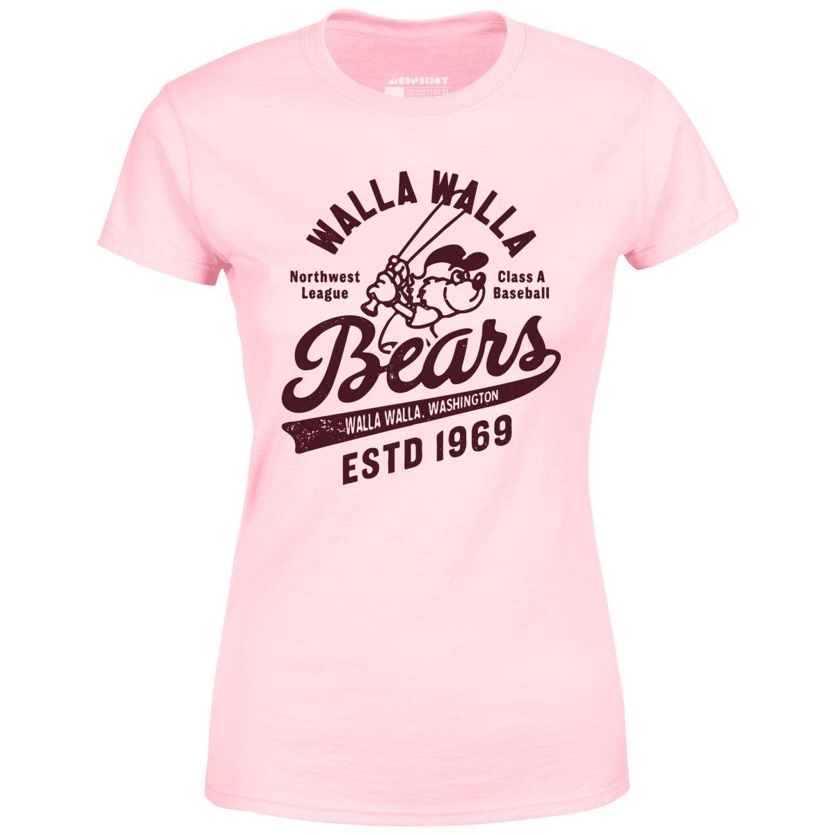 Walla Walla Bears - Washington - Vintage Defunct Baseball Teams - Women's T-Shirt Female Product Image