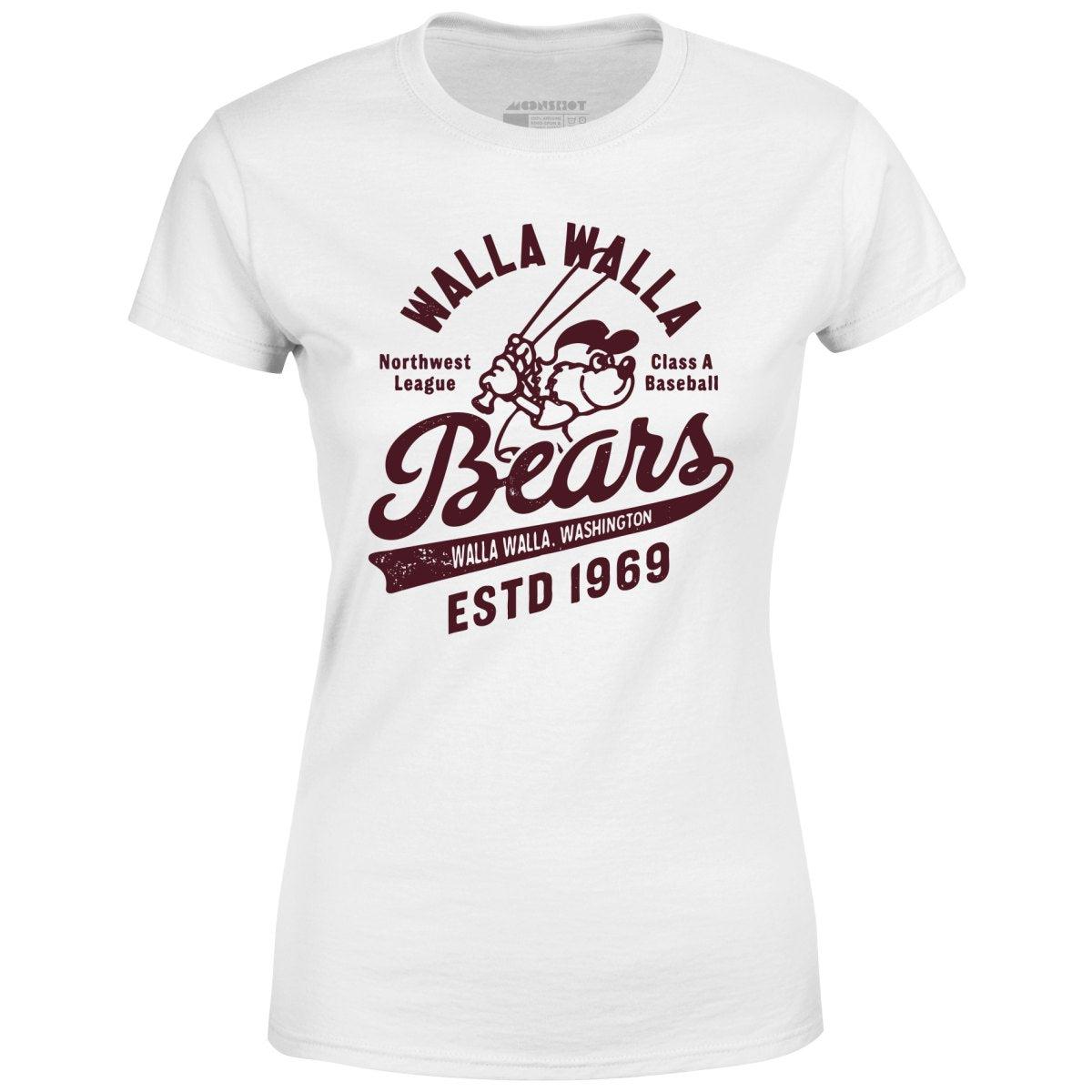 Walla Walla Bears - Washington - Vintage Defunct Baseball Teams - Women's T-Shirt Female Product Image