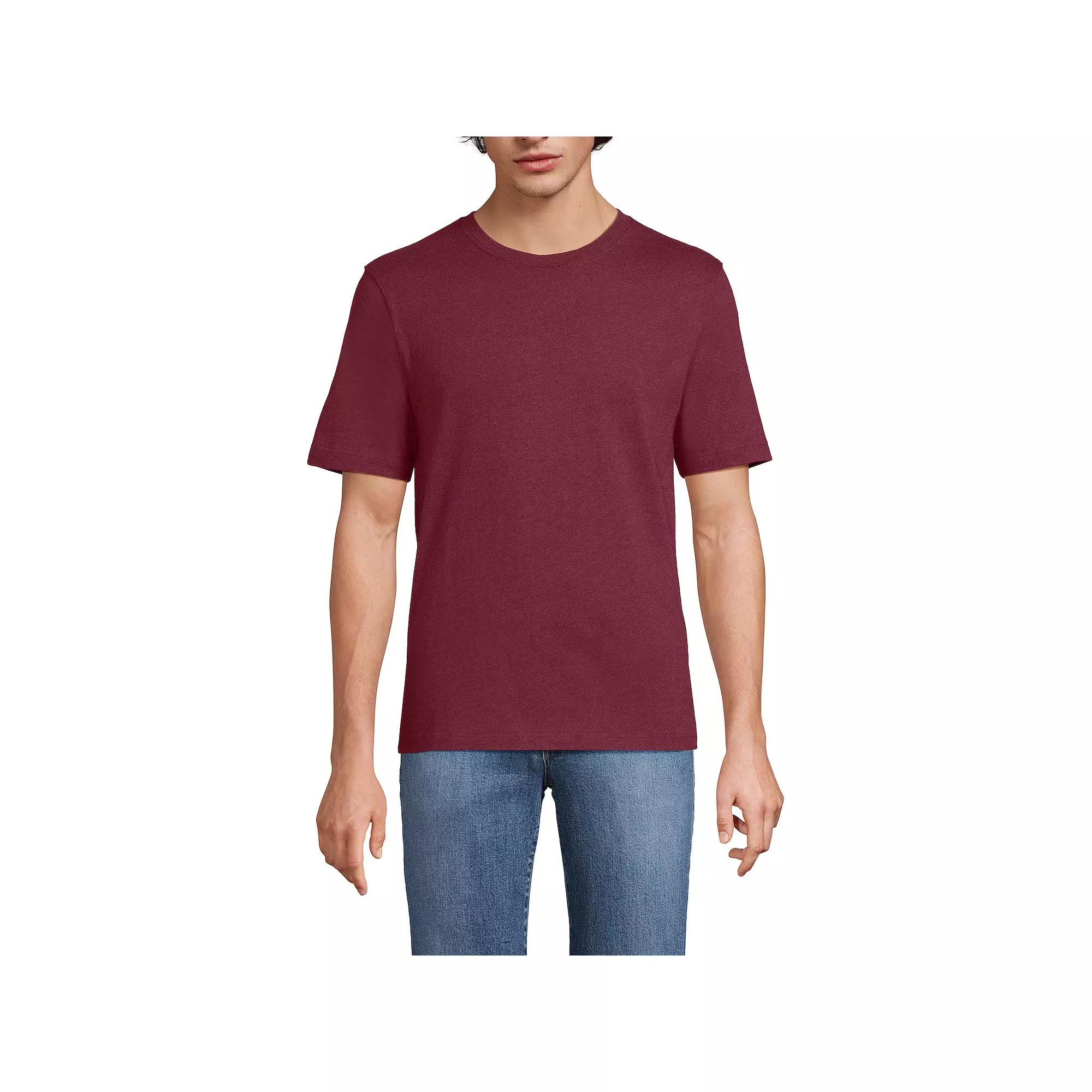 Men's Lands' End Super-T Short Sleeve T-Shirt,  Product Image