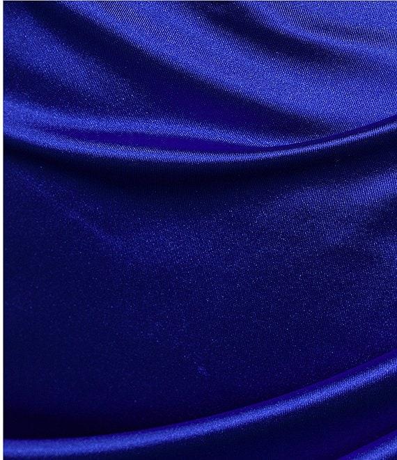 Honey and Rosie Plus Pleated Side Shirred Back Bodycon Dress Product Image