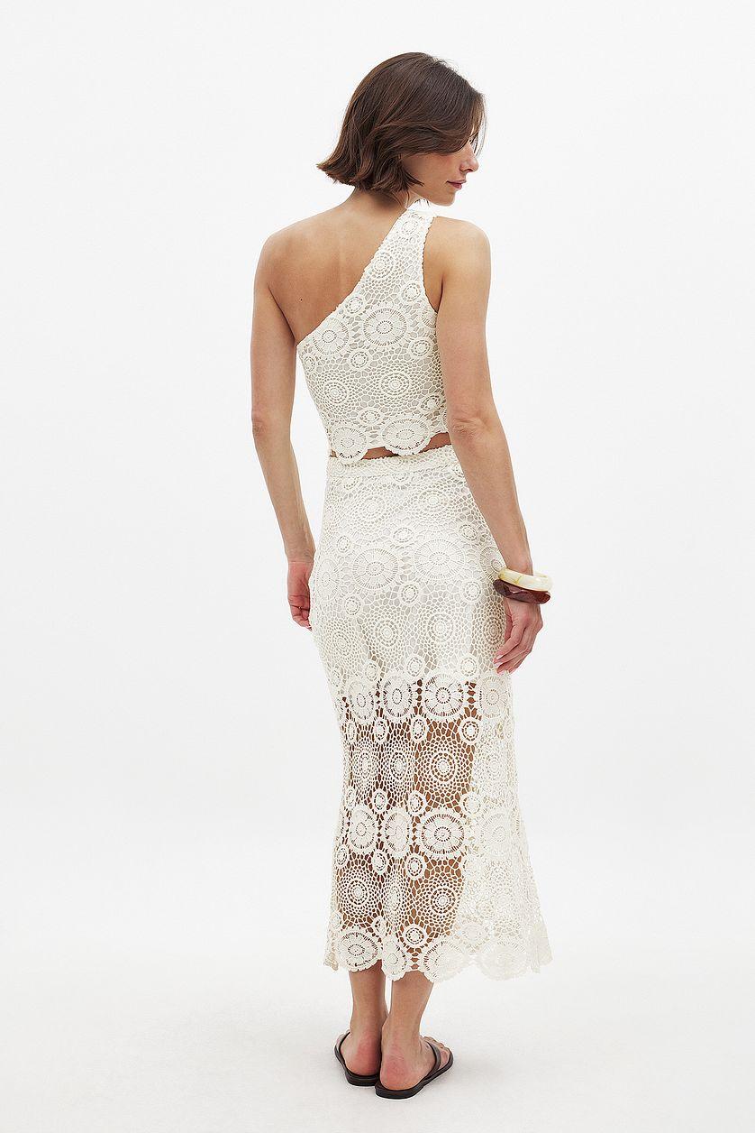 Crochet Midi Skirt Product Image