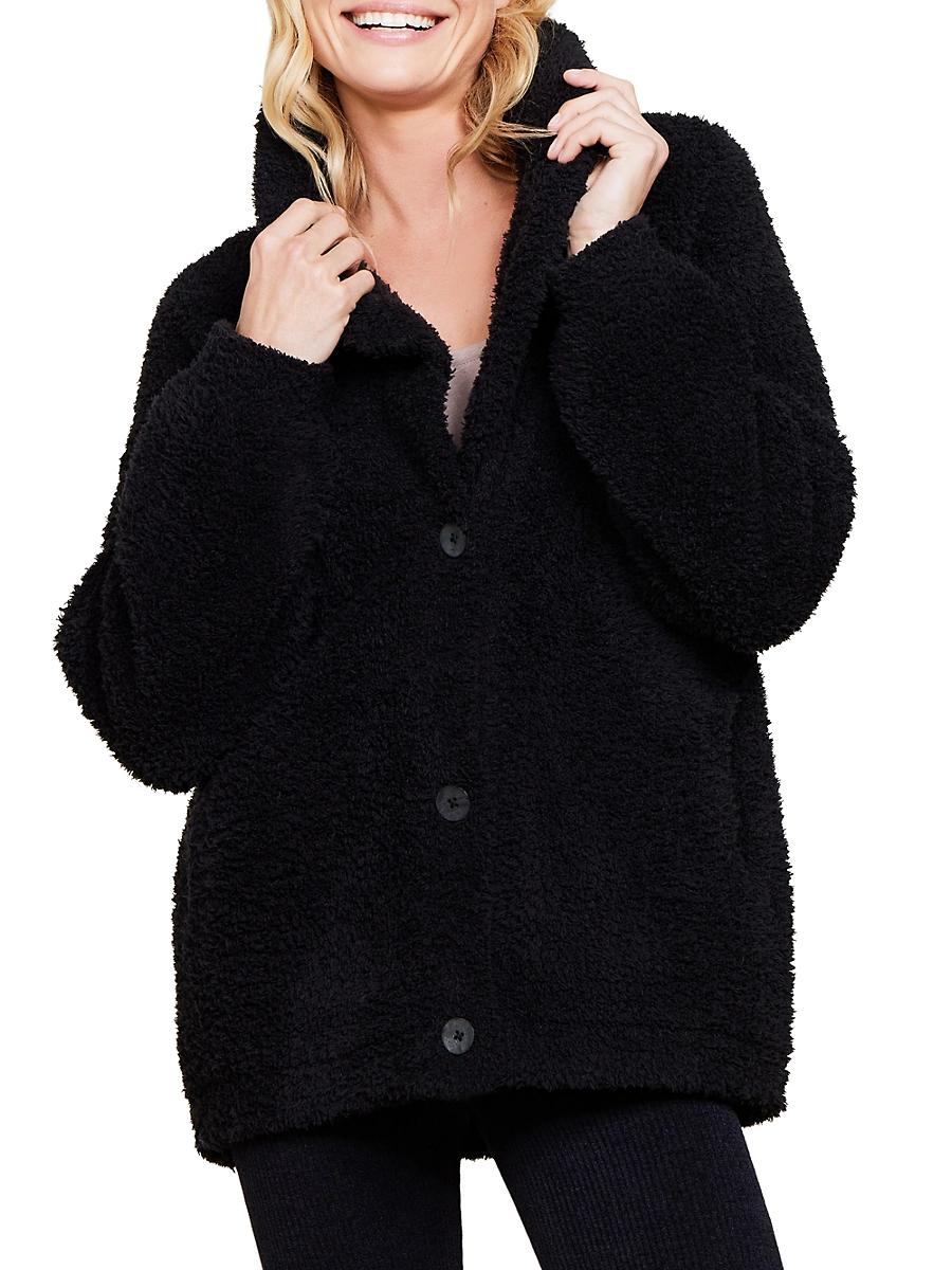 Womens Cozychic Button-Front Jacket Product Image