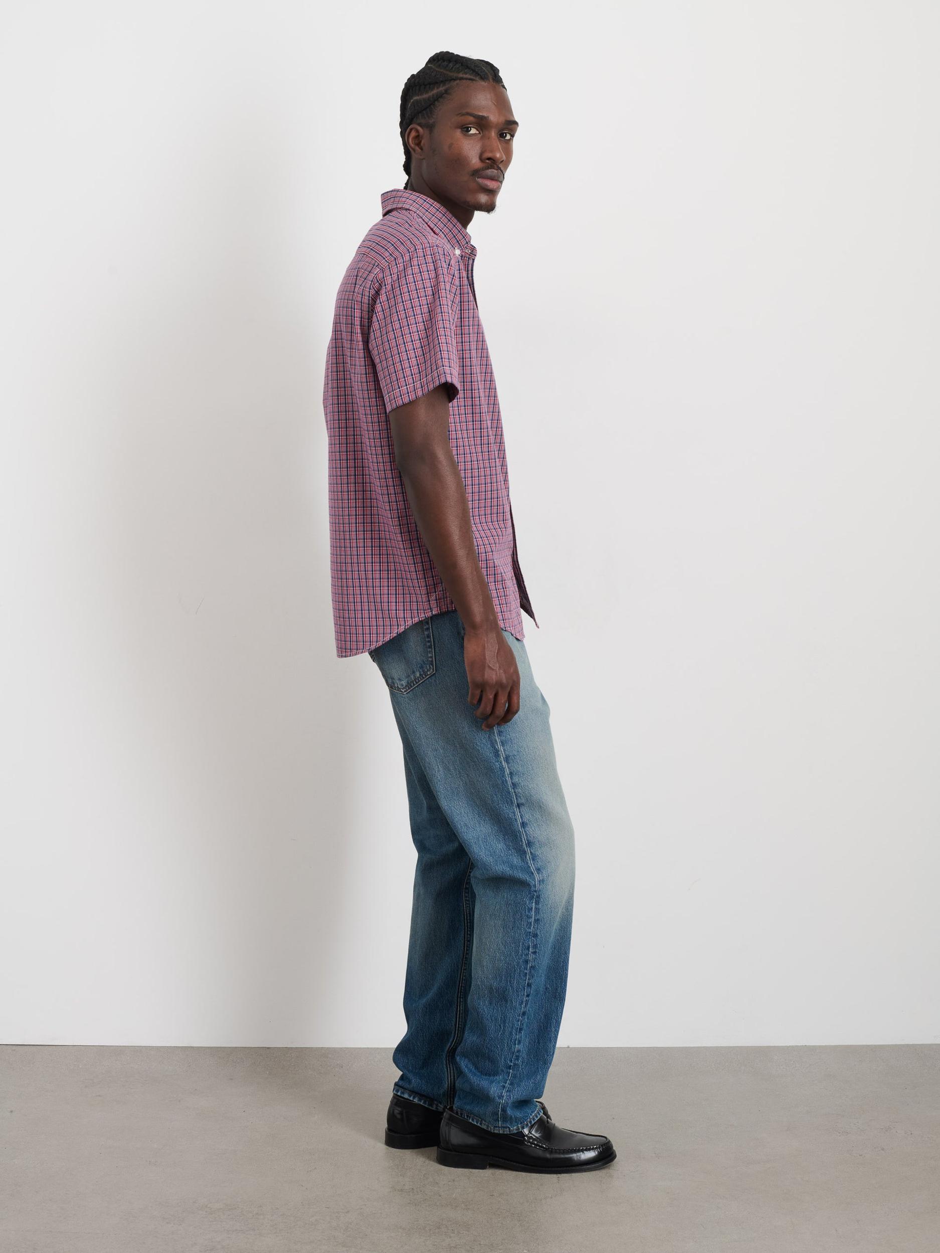Short Sleeve Mill Shirt In Madras Product Image