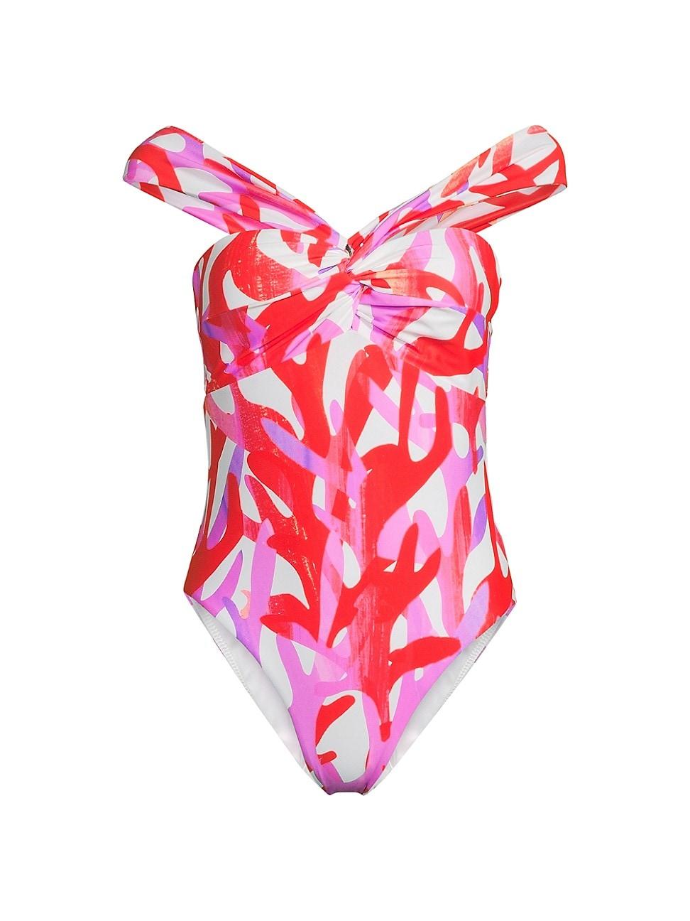 Womens Betsy Under The Sea One-Piece Swimsuit Product Image