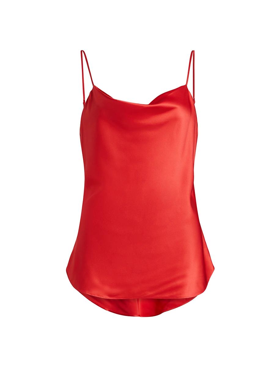 Womens Marta Silk Cowlneck Cami Top Product Image